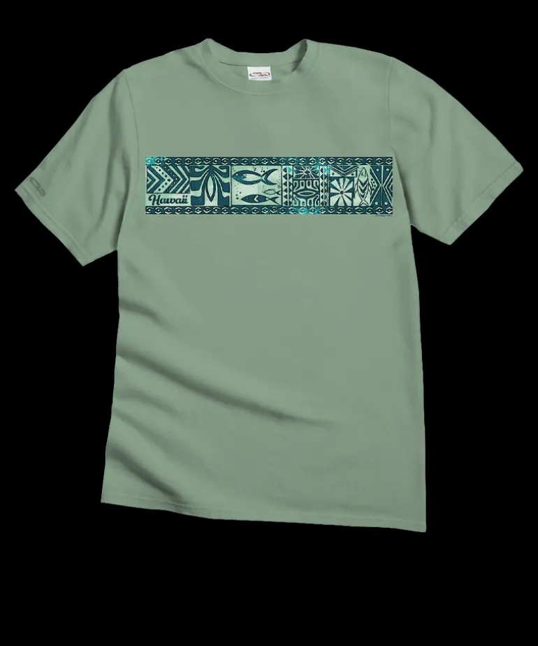 Akamu Band - Seaglass Short Sleeve Crewneck T-Shirt
