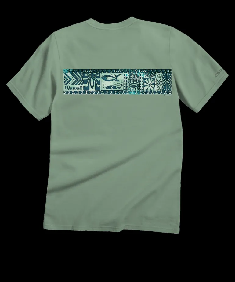 Akamu Band - Seaglass Short Sleeve Crewneck T-Shirt