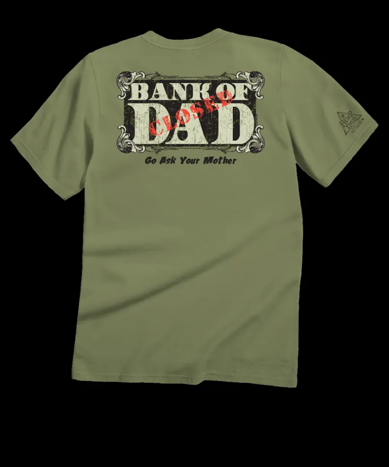 Ask Mom - Hemp Dyed Short Sleeve Crewneck T-Shirt