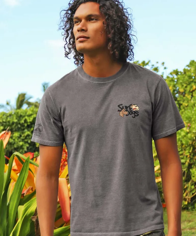 Bad Surf Dogs - Crater Dyed® Short Sleeve Crewneck T-Shirt