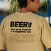 Beer RX - Beer Dyed Short Sleeve Crewneck T-Shirt