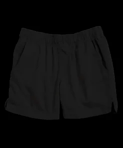 Black Shoreline Twill Shorts