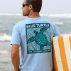 Blue Turtle - Blue Sky Short Sleeve Crewneck T-Shirt