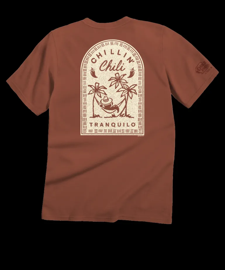 Chilin - Chile Dyed Short Sleeve Crewneck T-Shirt
