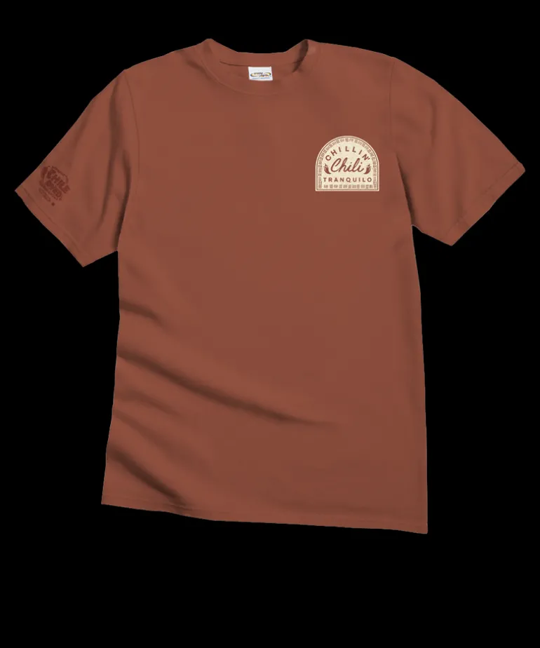 Chilin - Chile Dyed Short Sleeve Crewneck T-Shirt