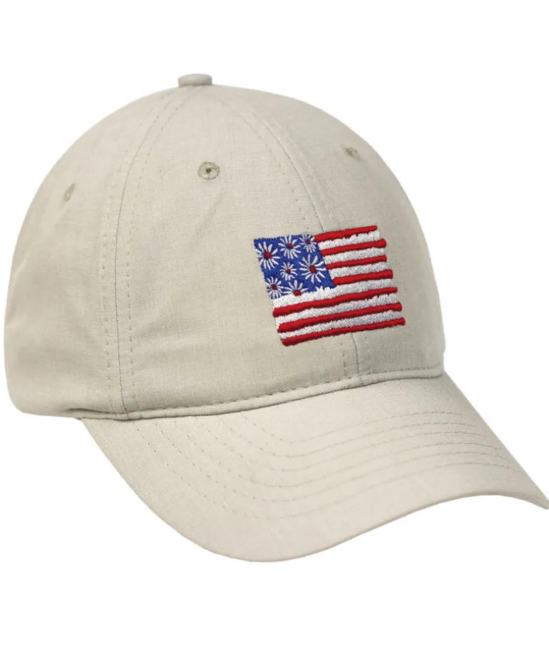 Daisy Flag - Stone Twill Hat