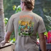 Grateful Dead Kona Coffee Shack - Kona Coffee Dyed Short Sleeve Crewneck T-Shirt