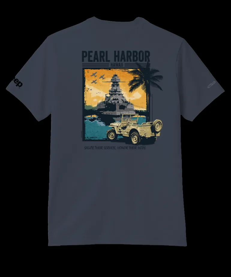 Jeep Pearl Harbor - Smoke Short Sleeve Pima T-Shirt