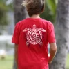 Tribe Turtle - Cherry Dyed Short Sleeve Crewneck T-Shirt