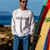 Wild Batik Band - White Long Sleeve Crewneck T-Shirt