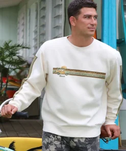 Woody Wagon Band - Coconut Dyed Long Sleeve Sweatshirt