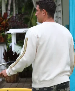 Woody Wagon Band - Coconut Dyed Long Sleeve Sweatshirt