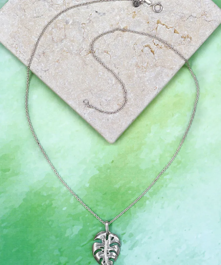 Wyland® Monstera Leaf - Necklace