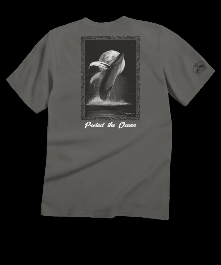 Wyland® Protect The Ocean - Crater Dyed® Short Sleeve Crewneck T-Shirt