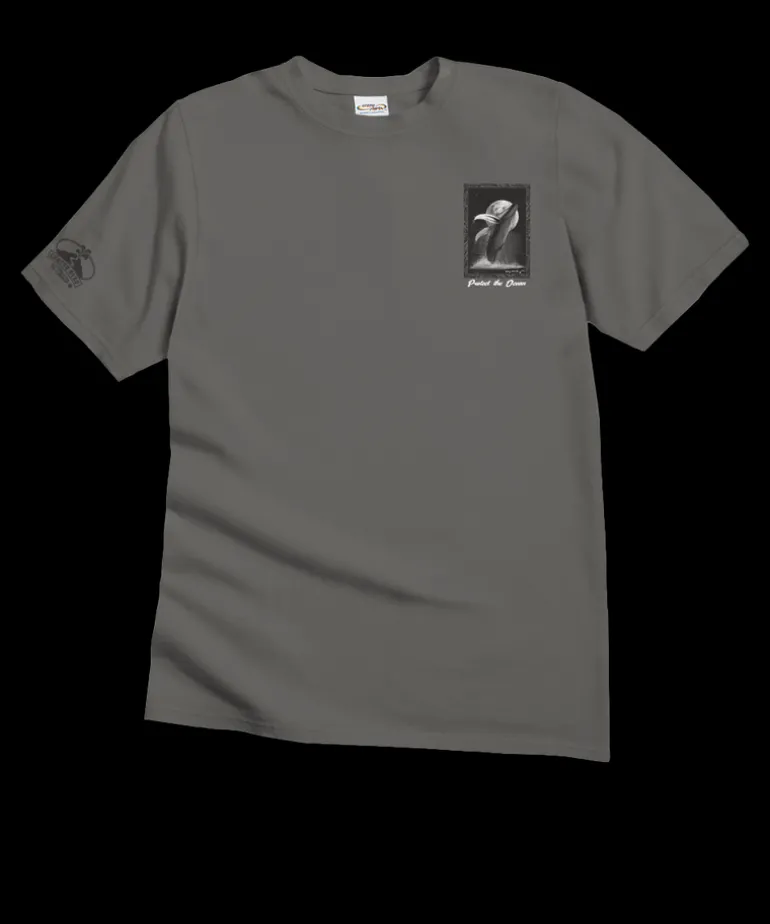 Wyland® Protect The Ocean - Crater Dyed® Short Sleeve Crewneck T-Shirt