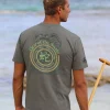Year Of The Snake Circles 2025 - Crater Dyed® Short Sleeve Crewneck T-Shirt
