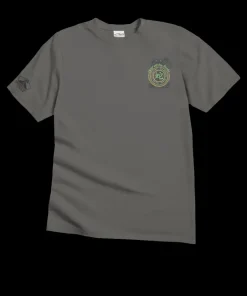 Year Of The Snake Circles 2025 - Crater Dyed® Short Sleeve Crewneck T-Shirt