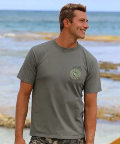 Year Of The Snake Circles 2025 - Crater Dyed® Short Sleeve Crewneck T-Shirt