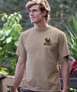 Aloha For Kauai - Kona Coffee Dyed Short Sleeve Crewneck T-Shirt