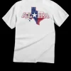Aloha For Texas - White Short Sleeve Crewneck T-Shirt