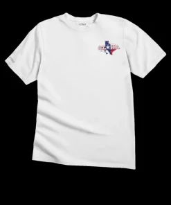 Aloha For Texas - White Short Sleeve Crewneck T-Shirt