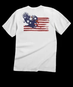 American Pride - White Short Sleeve Crewneck T-Shirt
