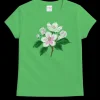 Apple Blossoms - Green Apple Dyed Short Sleeve Crewneck T-Shirt