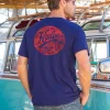 Around Kailua - Indigo Short Sleeve Pima T-Shirt