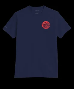 Around Kailua - Indigo Short Sleeve Pima T-Shirt