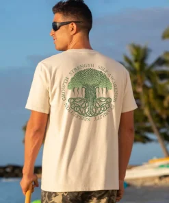 Banyan Tree - Coconut Dyed Short Sleeve Crewneck T-Shirt
