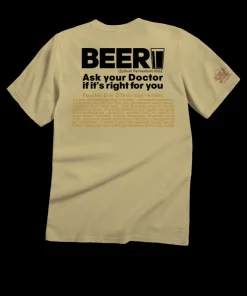 Beer RX - Beer Dyed Short Sleeve Crewneck T-Shirt