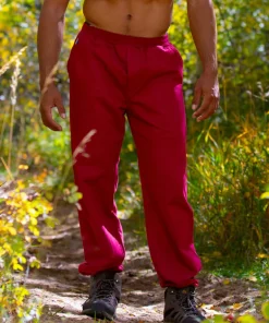 Beet Red Canton Pants