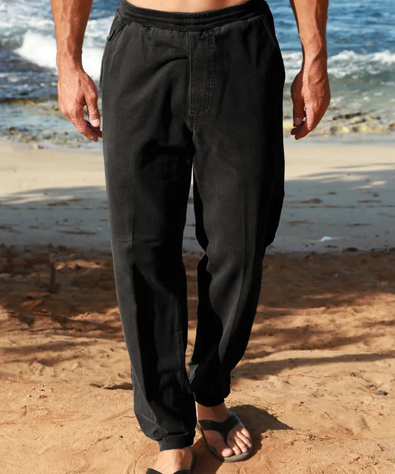 Black Canton Pants