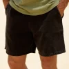 Black Crazyshorts® Twill Shorts