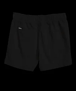 Black Shoreline Twill Shorts