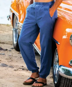 Blueberry Dyed Canton Pants