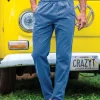 Blueberry Dyed Twill Pants
