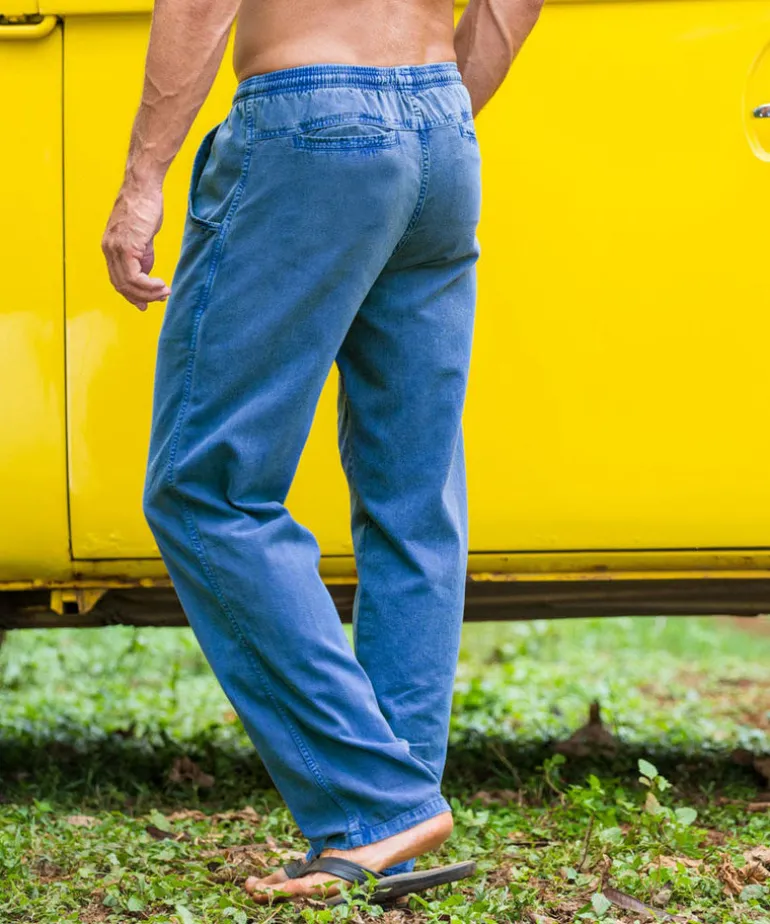 Blueberry Dyed Twill Pants