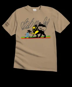 Bob Marley Sweet Walk - Kona Coffee Dyed Short Sleeve Crewneck T-Shirt