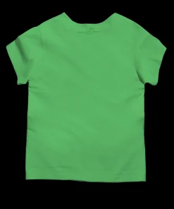 Butterfly Bouquet - Green Apple Dyed Short Sleeve Scoop Neck T-Shirt