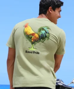 Chicken Scratch - Hemp Dyed Short Sleeve Crewneck T-Shirt