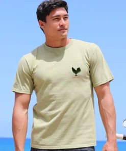 Chicken Scratch - Hemp Dyed Short Sleeve Crewneck T-Shirt