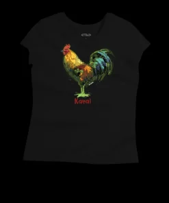 Chicken Scratch - Jet Black Short Sleeve Pima T-Shirt