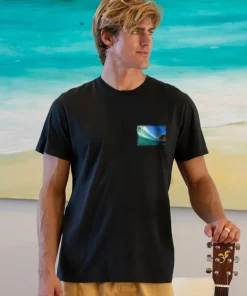 Clark Little Screamer - Jet Black Short Sleeve Pima T-Shirt