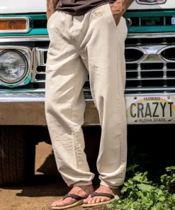 Coconut Dyed Canton Pants