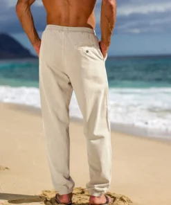 Coconut Dyed Canton Pants
