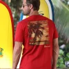 Come Sail Away - Rugby Red Short Sleeve Pima T-Shirt