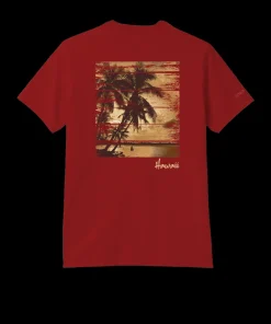 Come Sail Away - Rugby Red Short Sleeve Pima T-Shirt