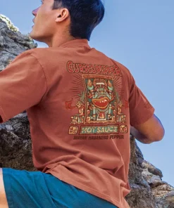 Cursed Pepper - Chile Dyed Short Sleeve Crewneck T-Shirt