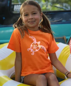Cutie Honu - Apricot Dyed Short Sleeve Crewneck T-Shirt